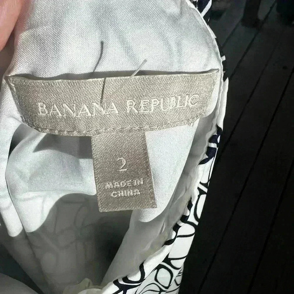 Banana Republic Dressy Tank Womens Sz 2 Criss Cross Back Straps - Picture 5 of 5